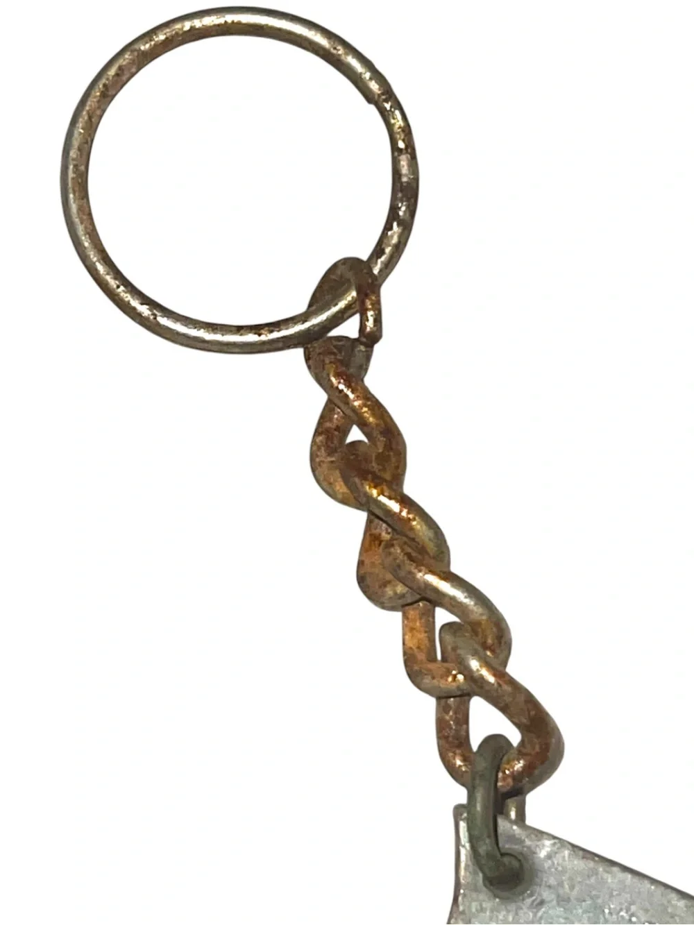1980’s Bad Billy’s Billabong Skateboarding Skull Silver Keychain